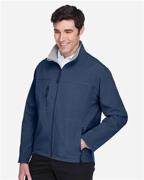Devon & Jones Men's Soft Shell Jacket - D995 - Image 2